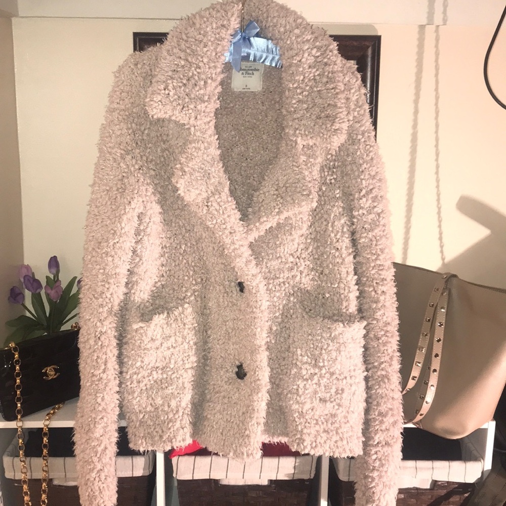 Pre-loved Abercrombie & Fitch Teddy Bear Jacket